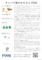 PDBj leaflet for general people in Japanese