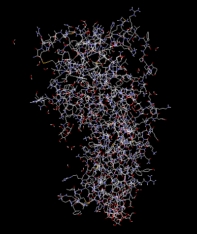 インターフェロン-β（PDB:1au1）