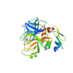 4zxx - FACTOR VIIA IN COMPLEX WITH THE INHIBITOR N-{3-[(2R)-1-{(2R 